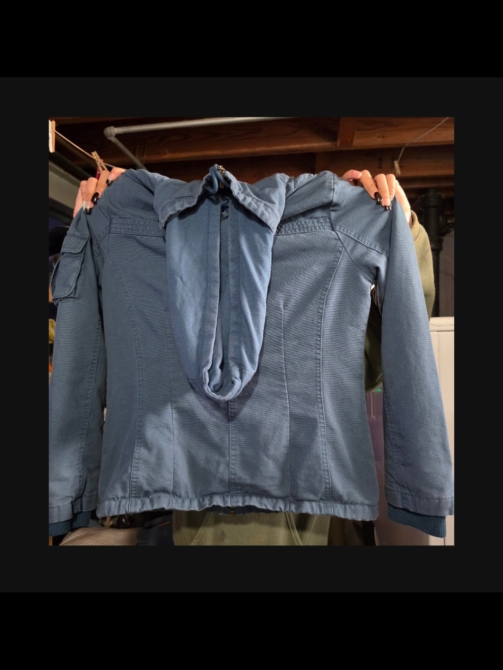 Bella Swan LAKE BLUE JACKET- ORIGINAL TAG- MINT CONDITION(L) - Picture 2 of 4